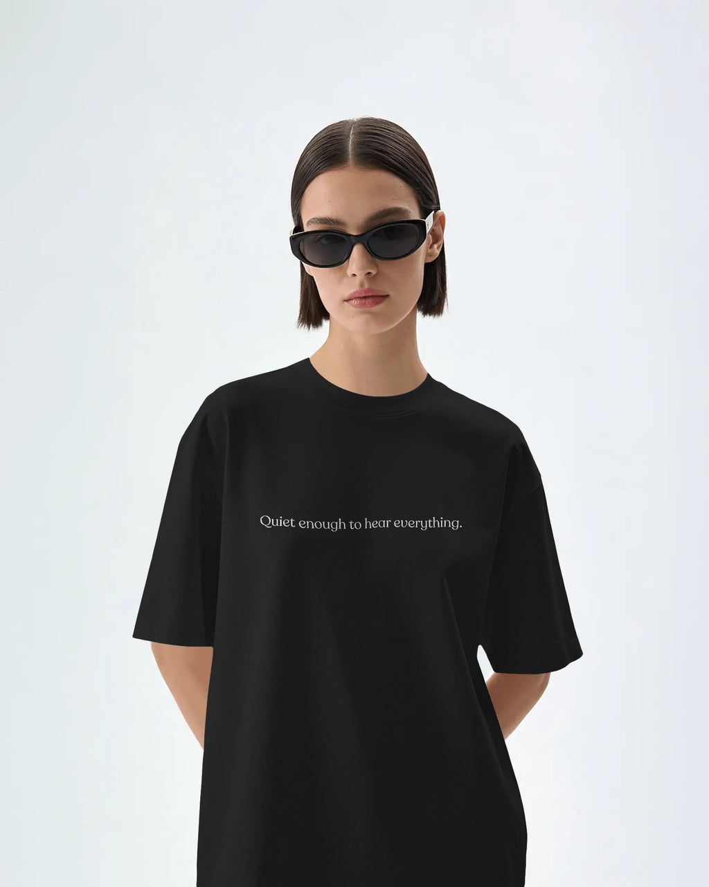 Oversized T-shirt - Quiet