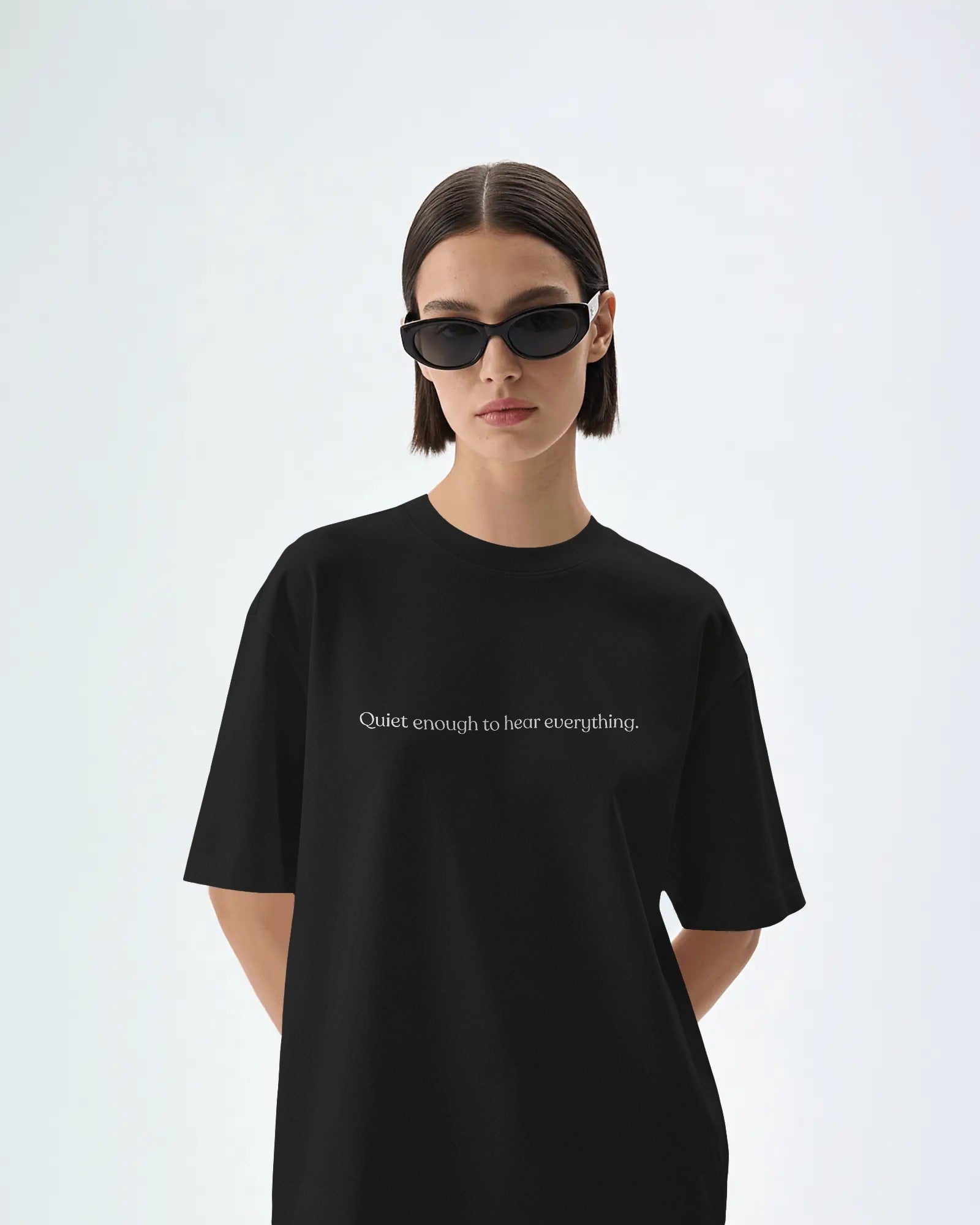 Oversized T-shirt - Quiet