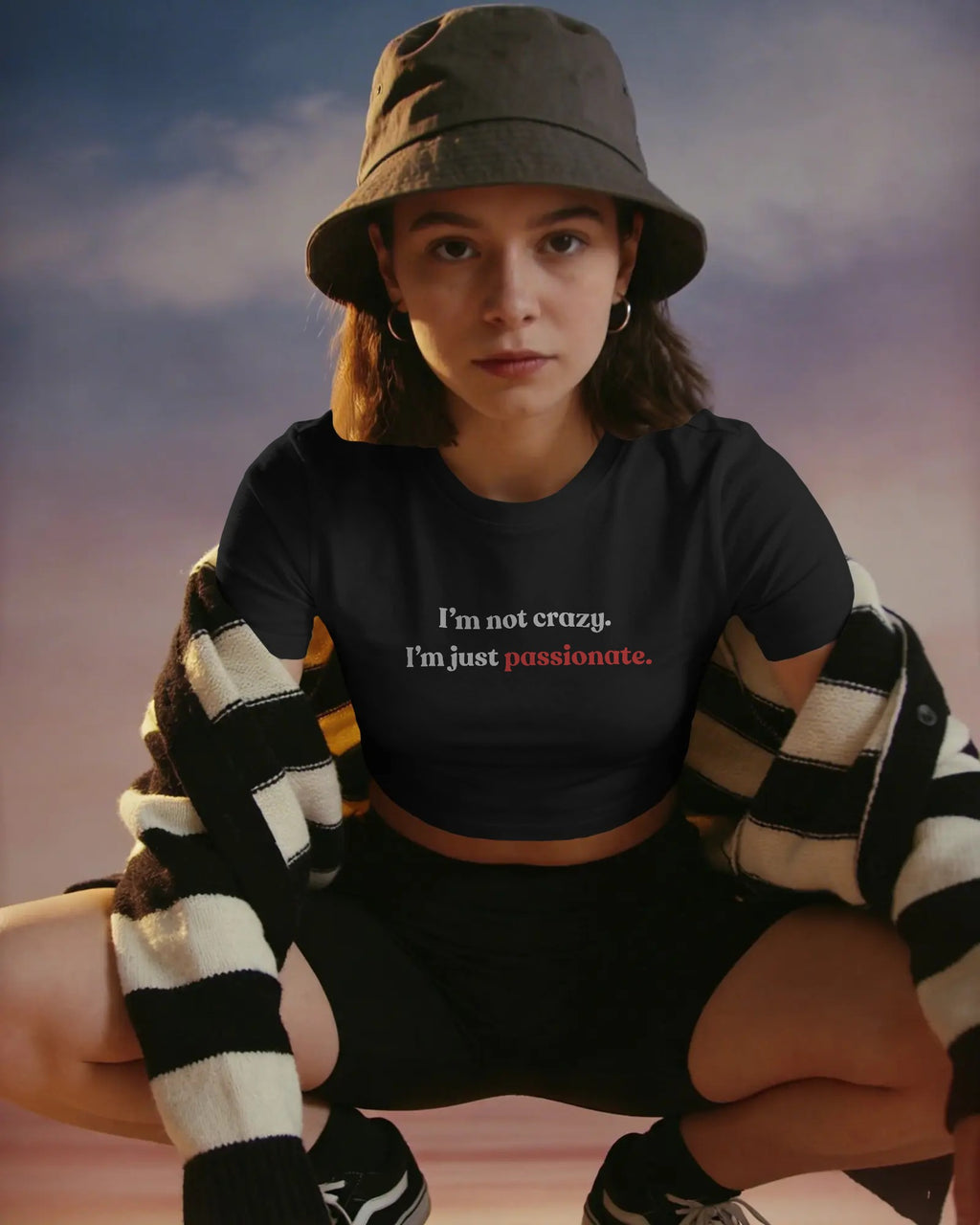 Crop Top - I am Passionate