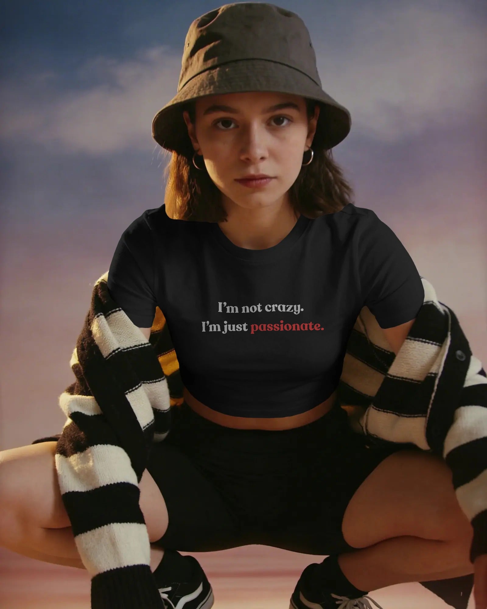Crop Top - I am Passionate