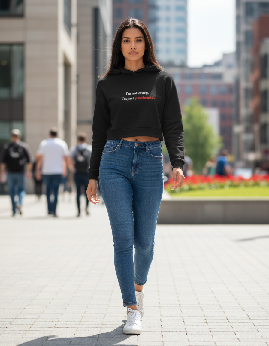 Female Cropped Hoodie