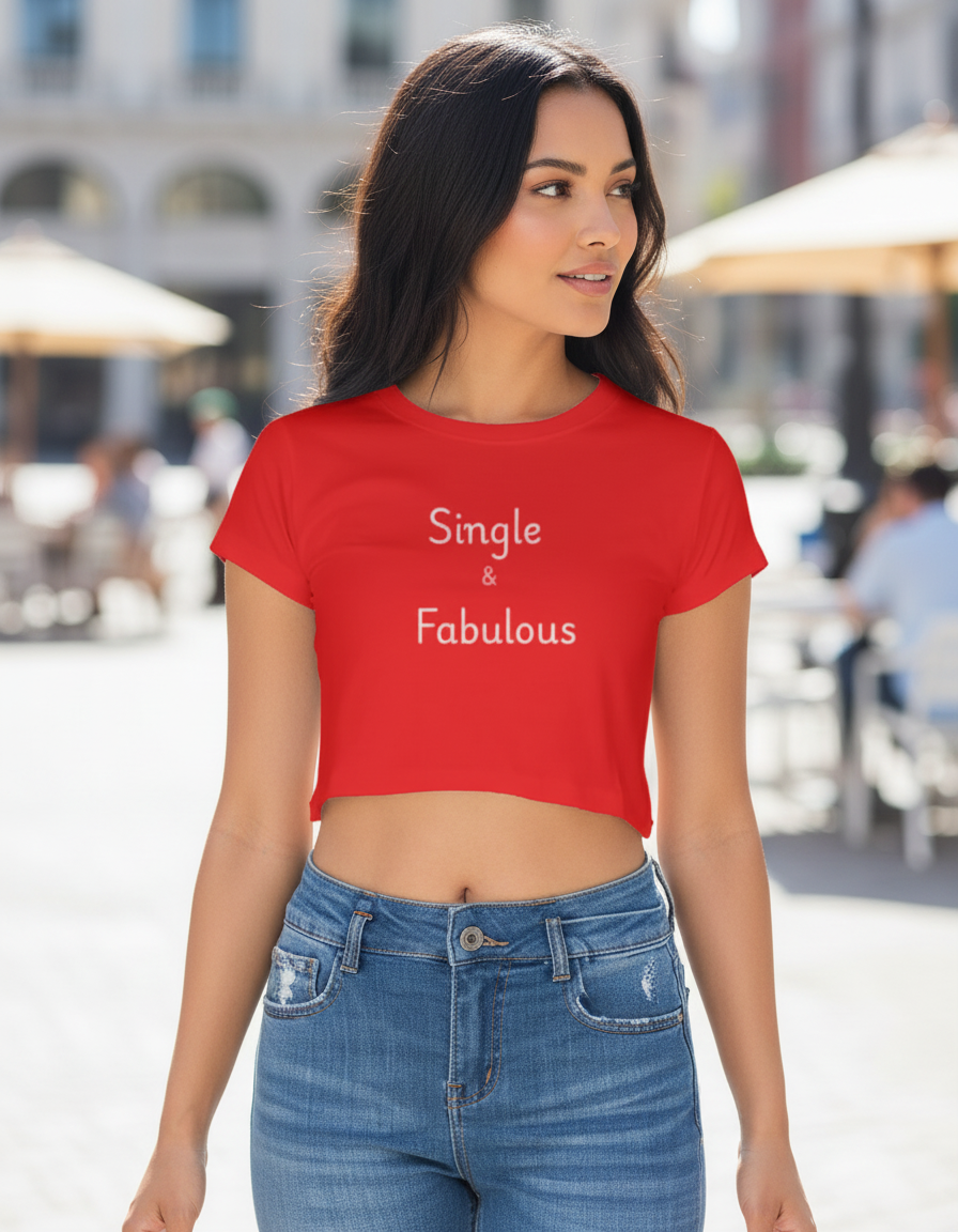 Crop Top - Single and Fabulous