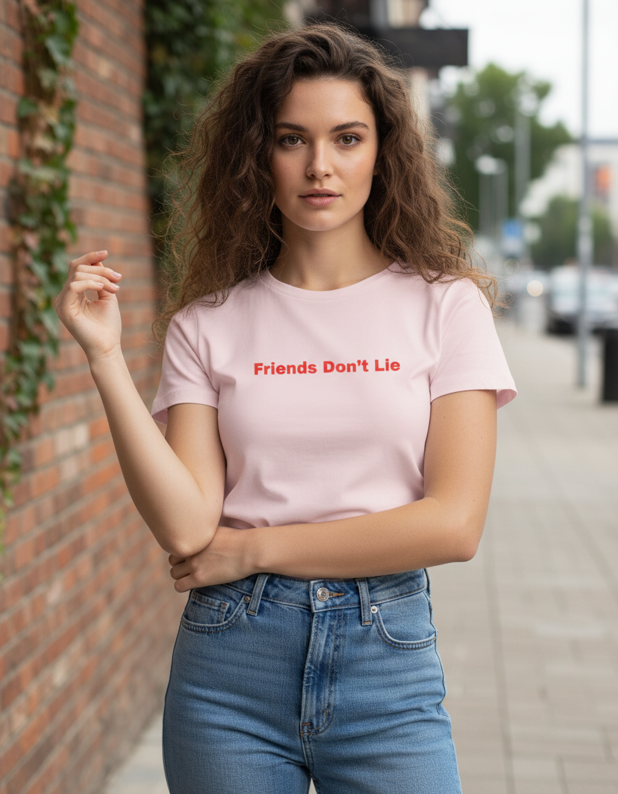 Crop Top -Friends don't lie